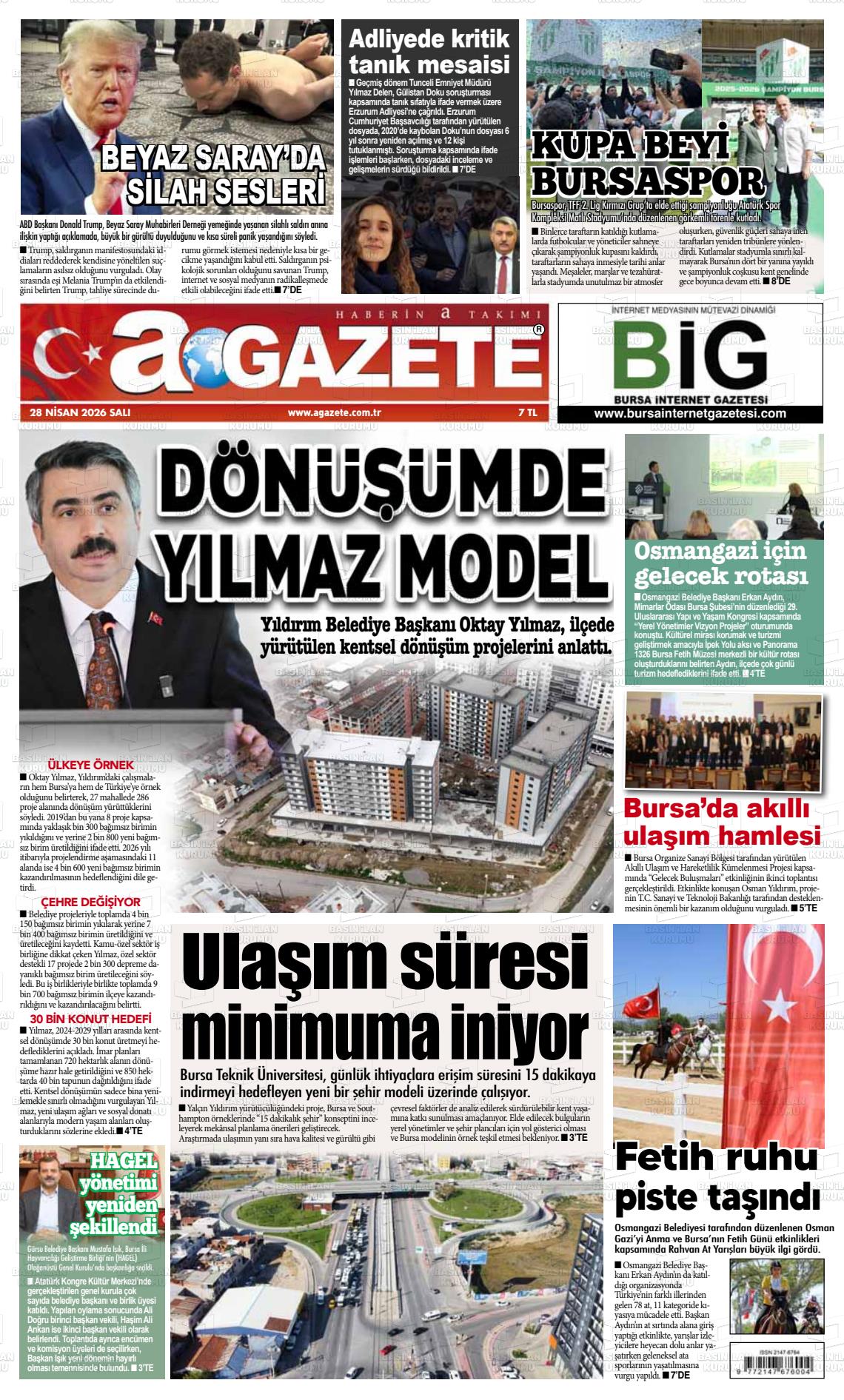 Bursa Agazete 28.04.2026