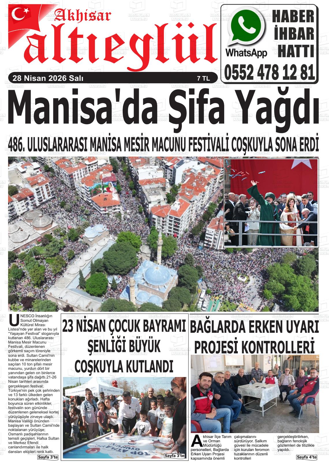 Manisa Akhisargundem 28.04.2026