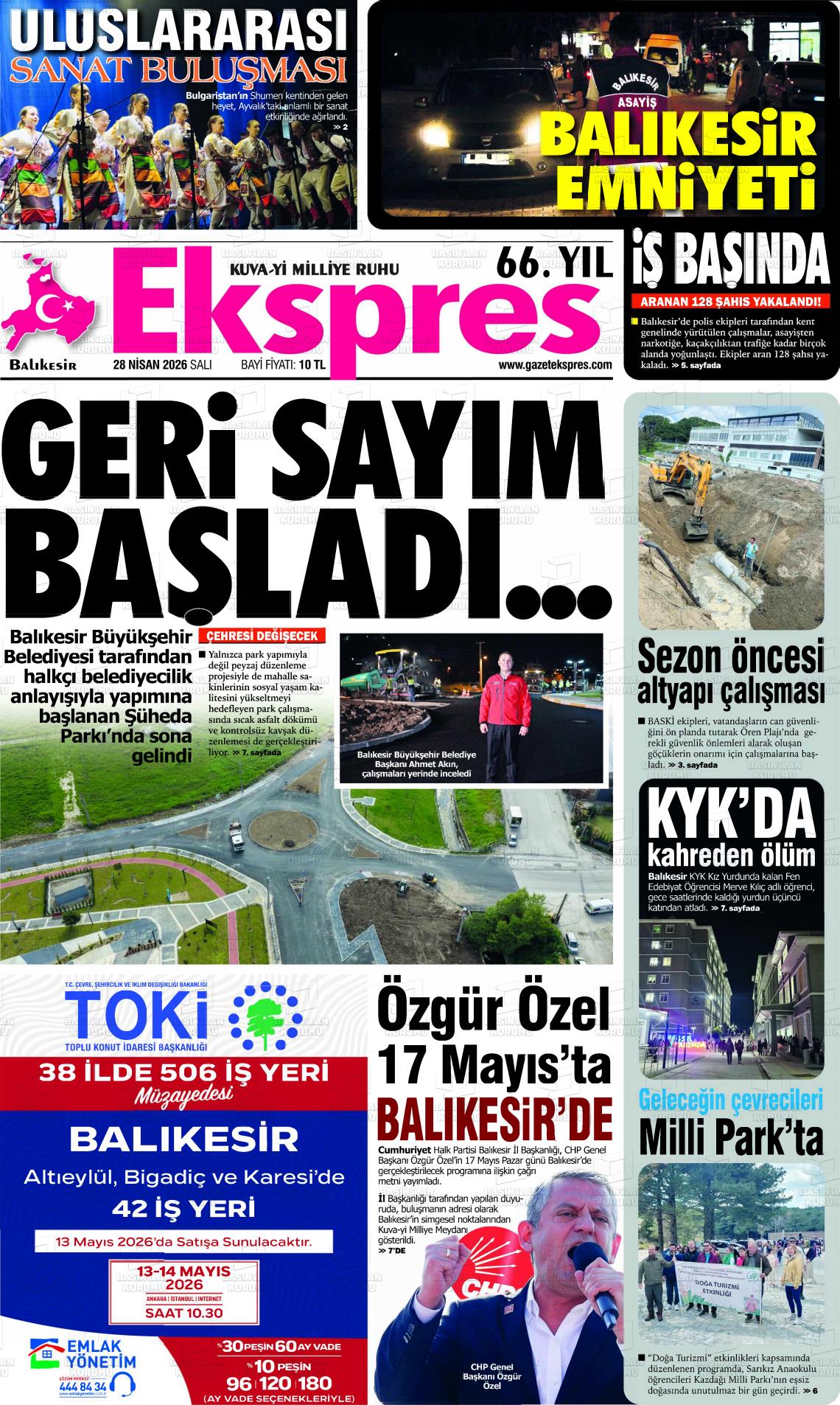 Balikesir Ekspres 28.04.2026