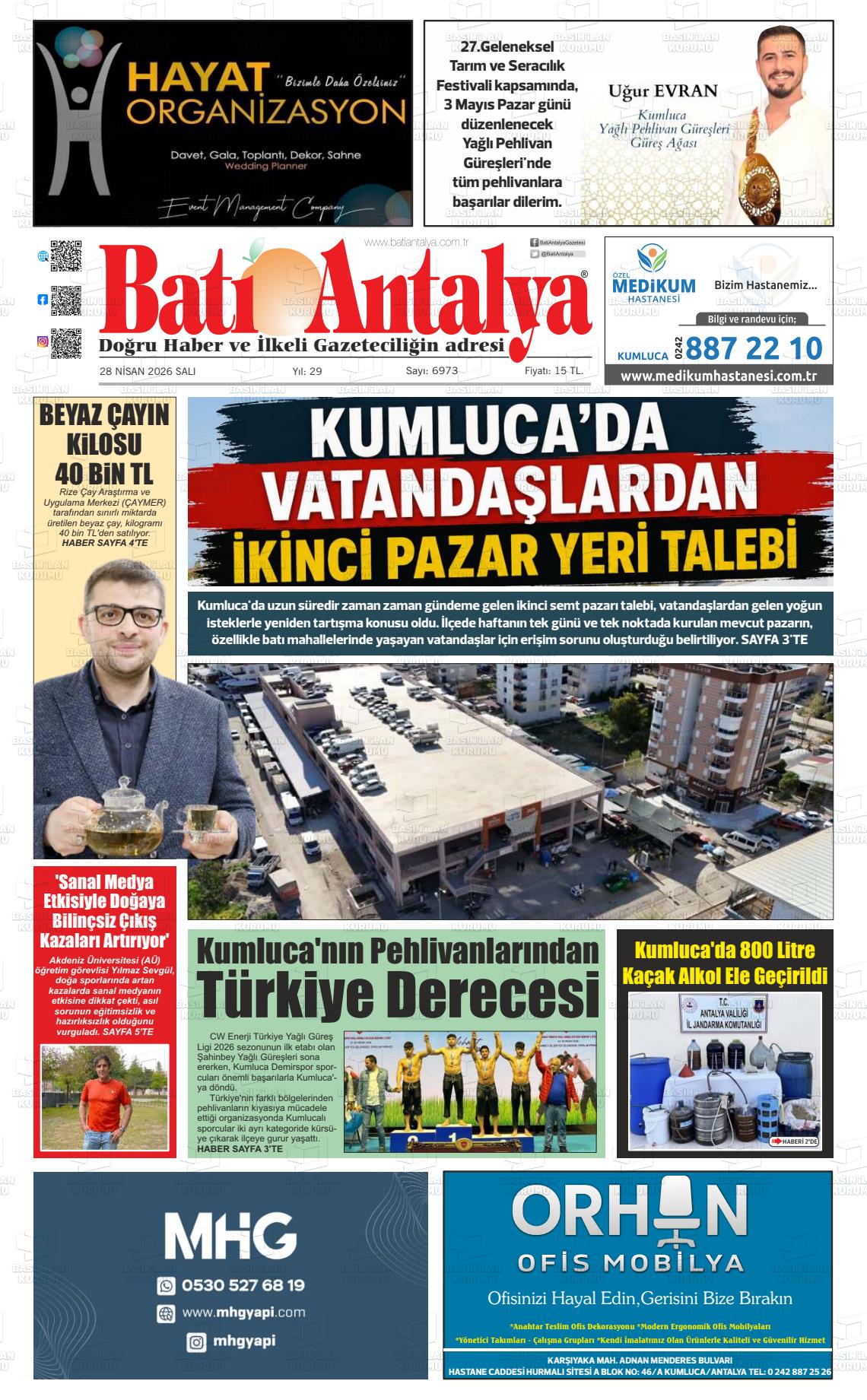 Antalya Bati 28.04.2026
