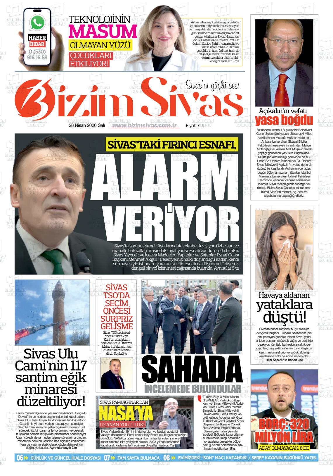 Sivas Bizim 28.04.2026
