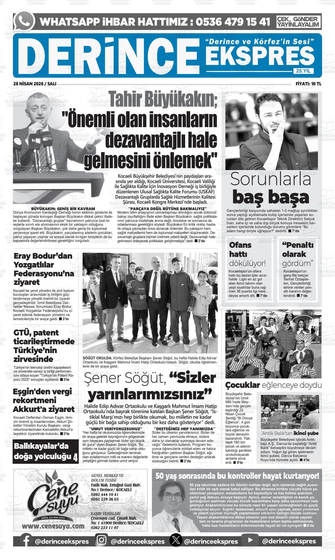Kocaeli Derinceekspres 28.04.2026