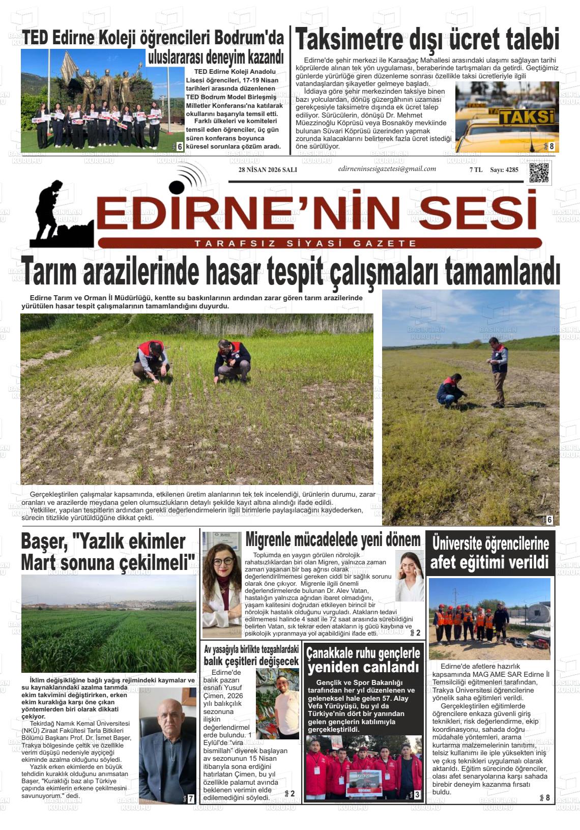 Edirne Star 28.04.2026