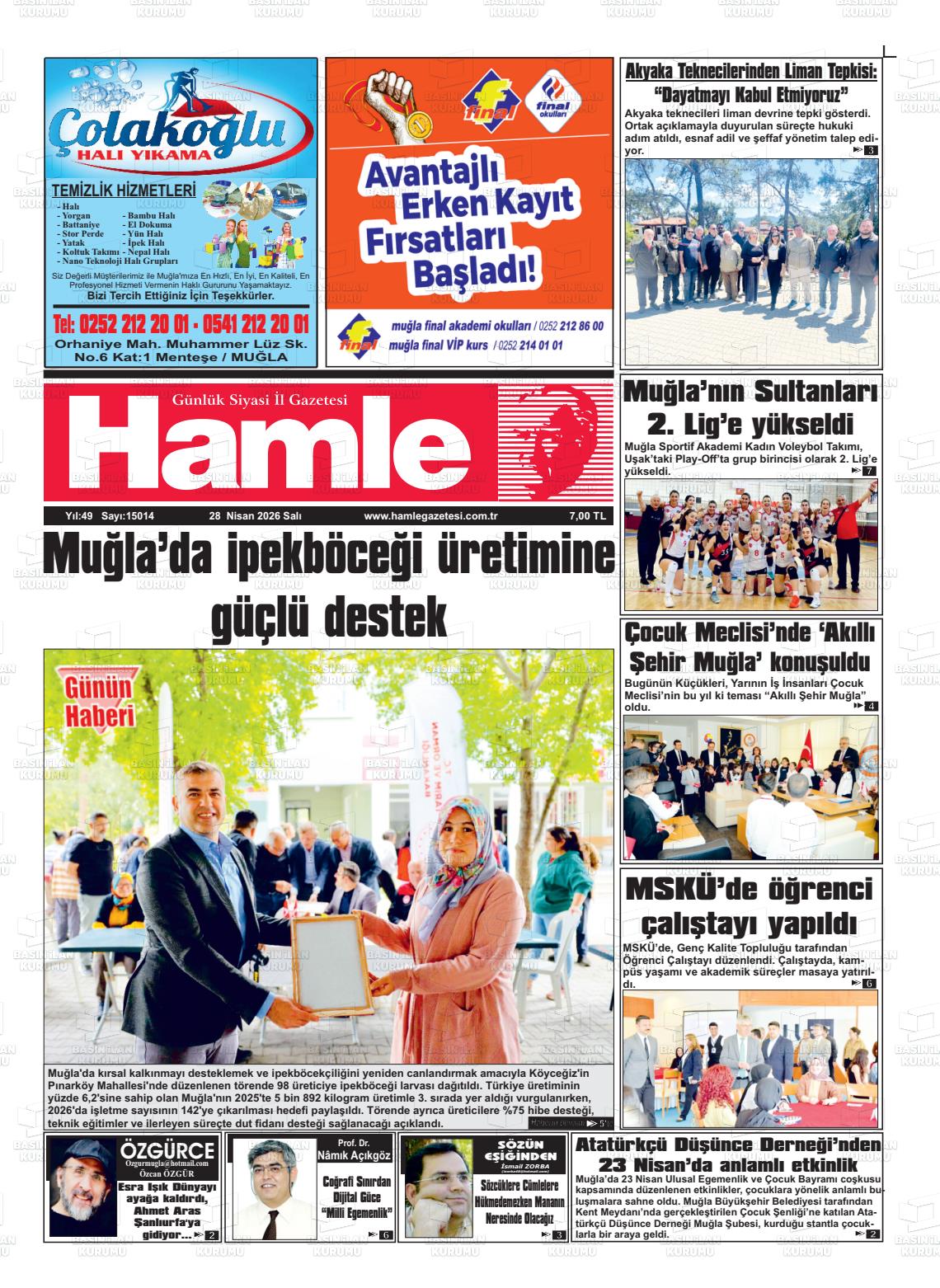 Mugla Hamle 28.04.2026