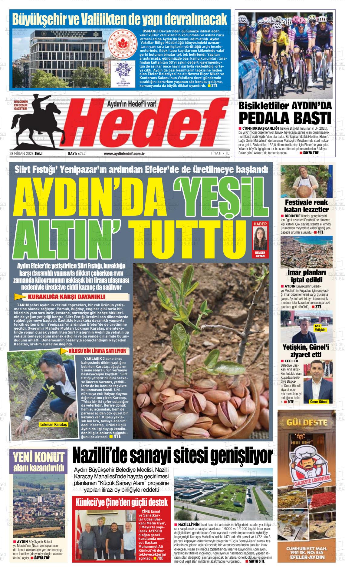Canakkale Hedef 28.04.2026