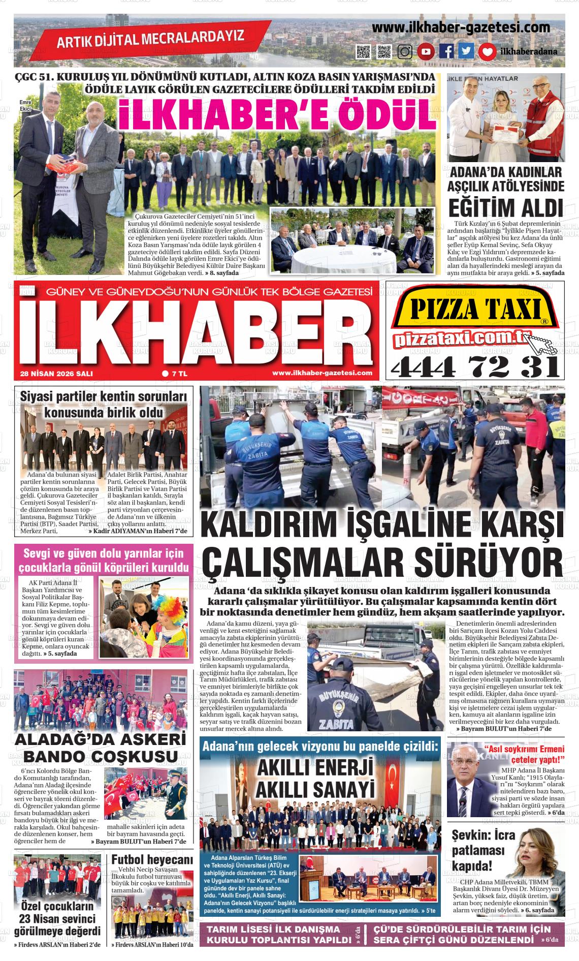 Adana Ilkhaber 28.04.2026