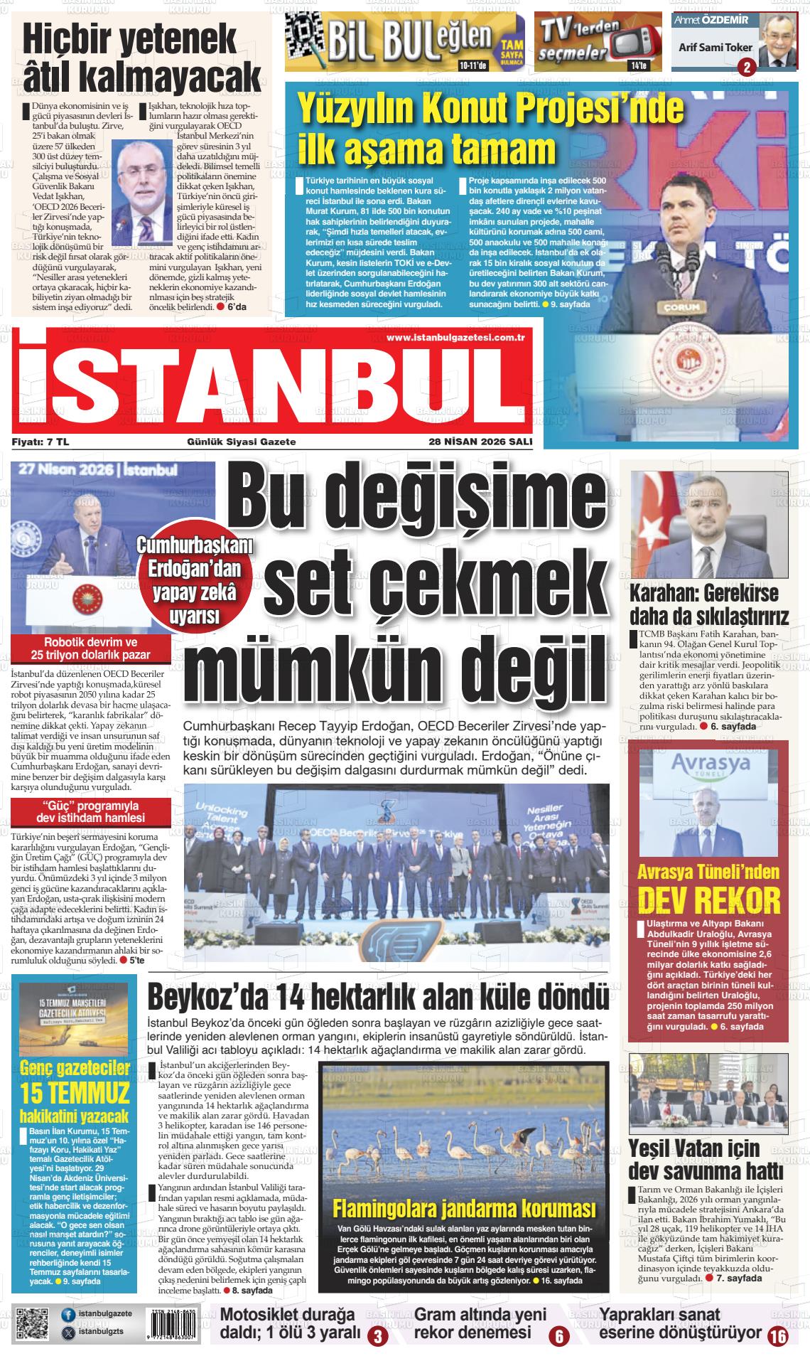 Istanbul 28.04.2026