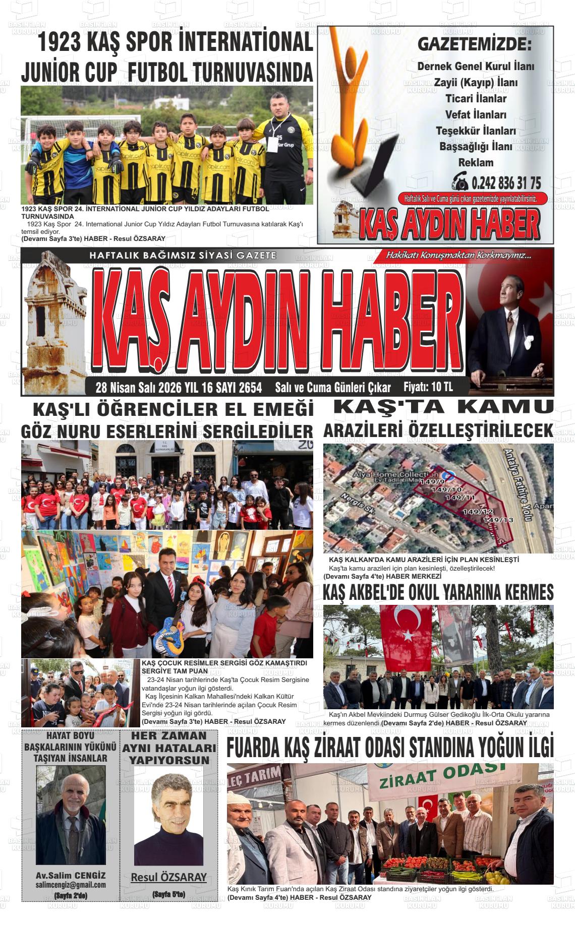Antalya Kasaydinheber 28.04.2026