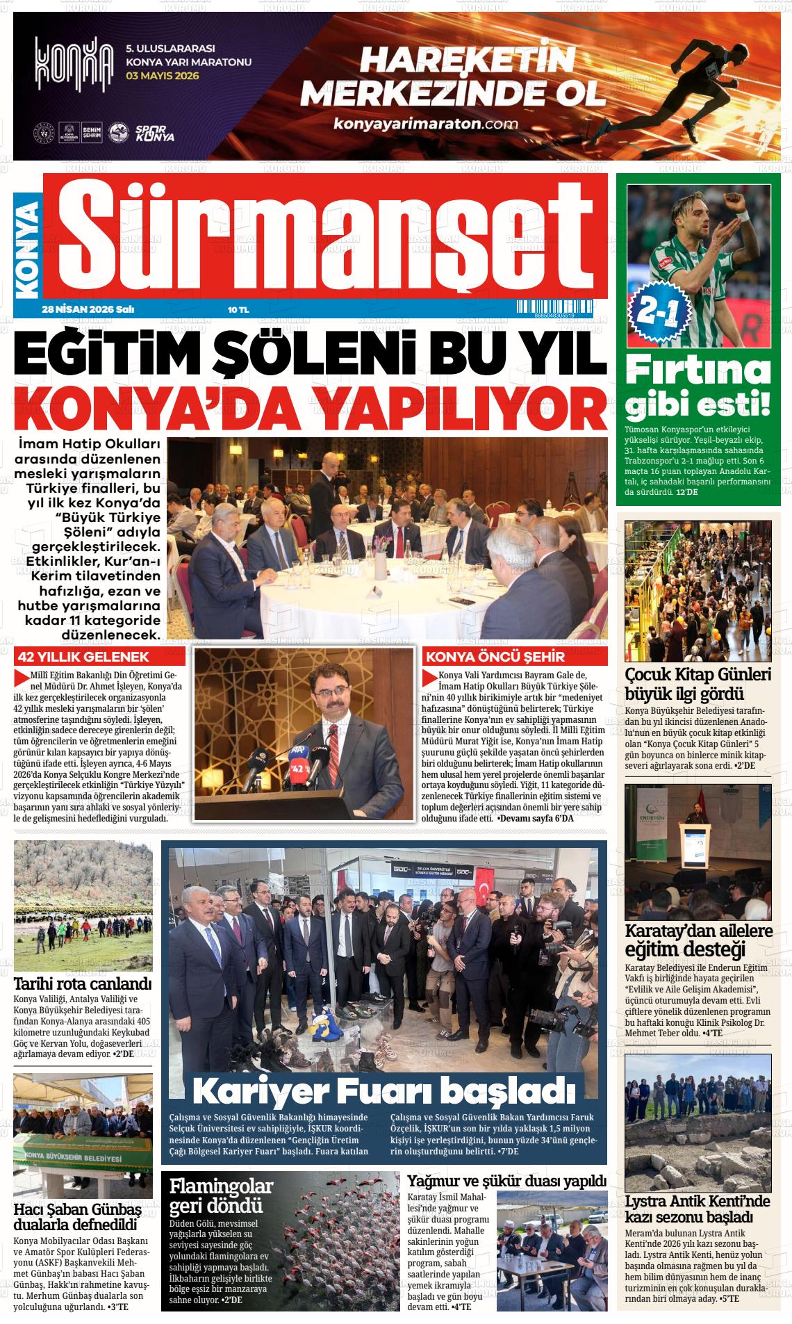 Konya Ninsesi 28.04.2026
