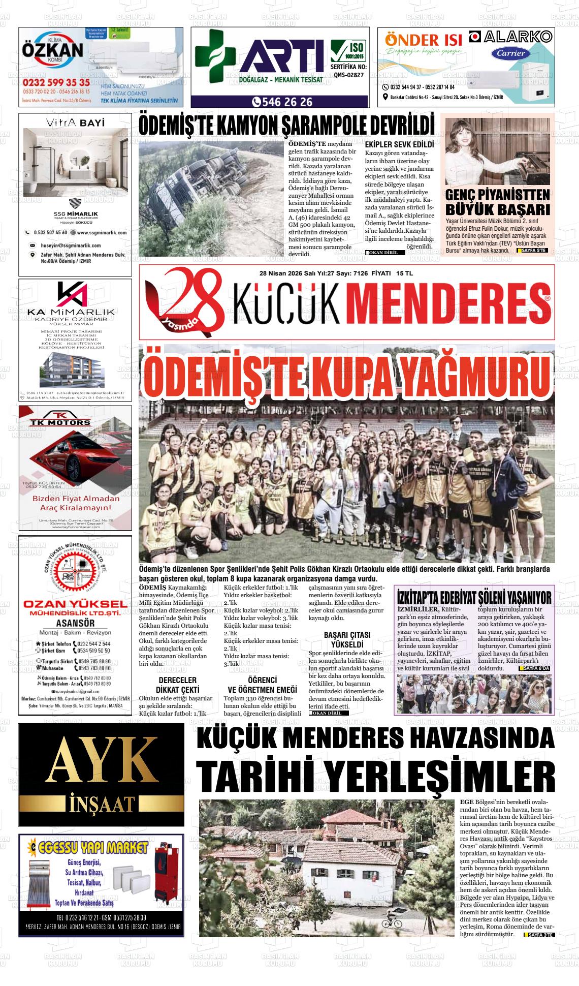 Izmir Kucukmenderes 28.04.2026
