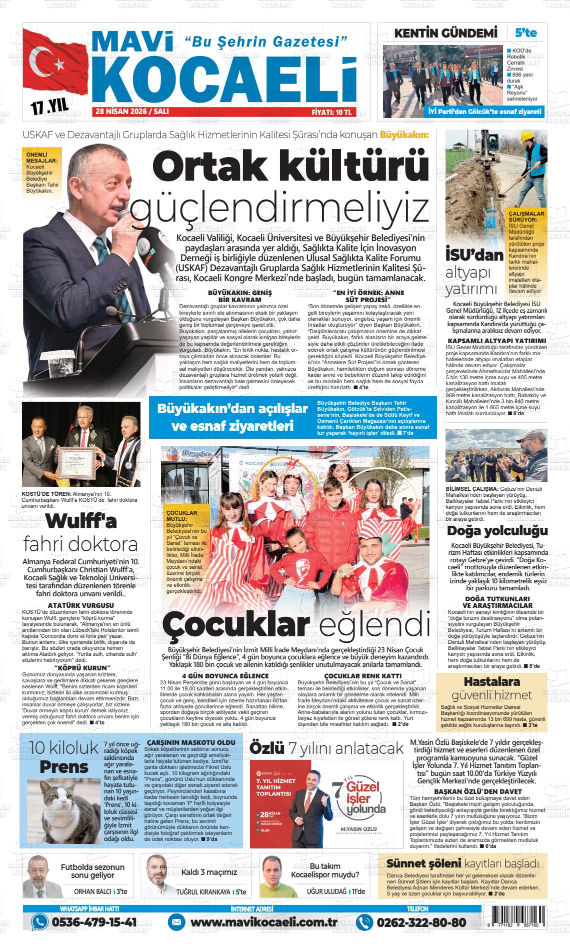 Kocaeli Mavi 28.04.2026