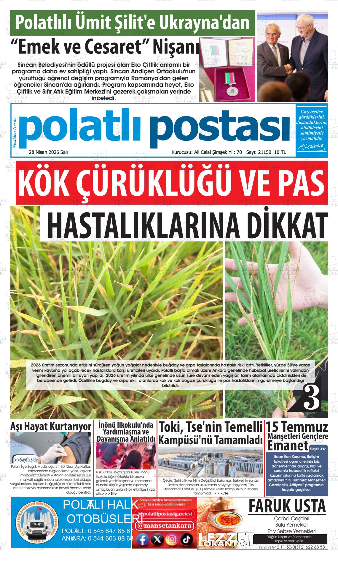 Ankara Polatlipostasi 28.04.2026