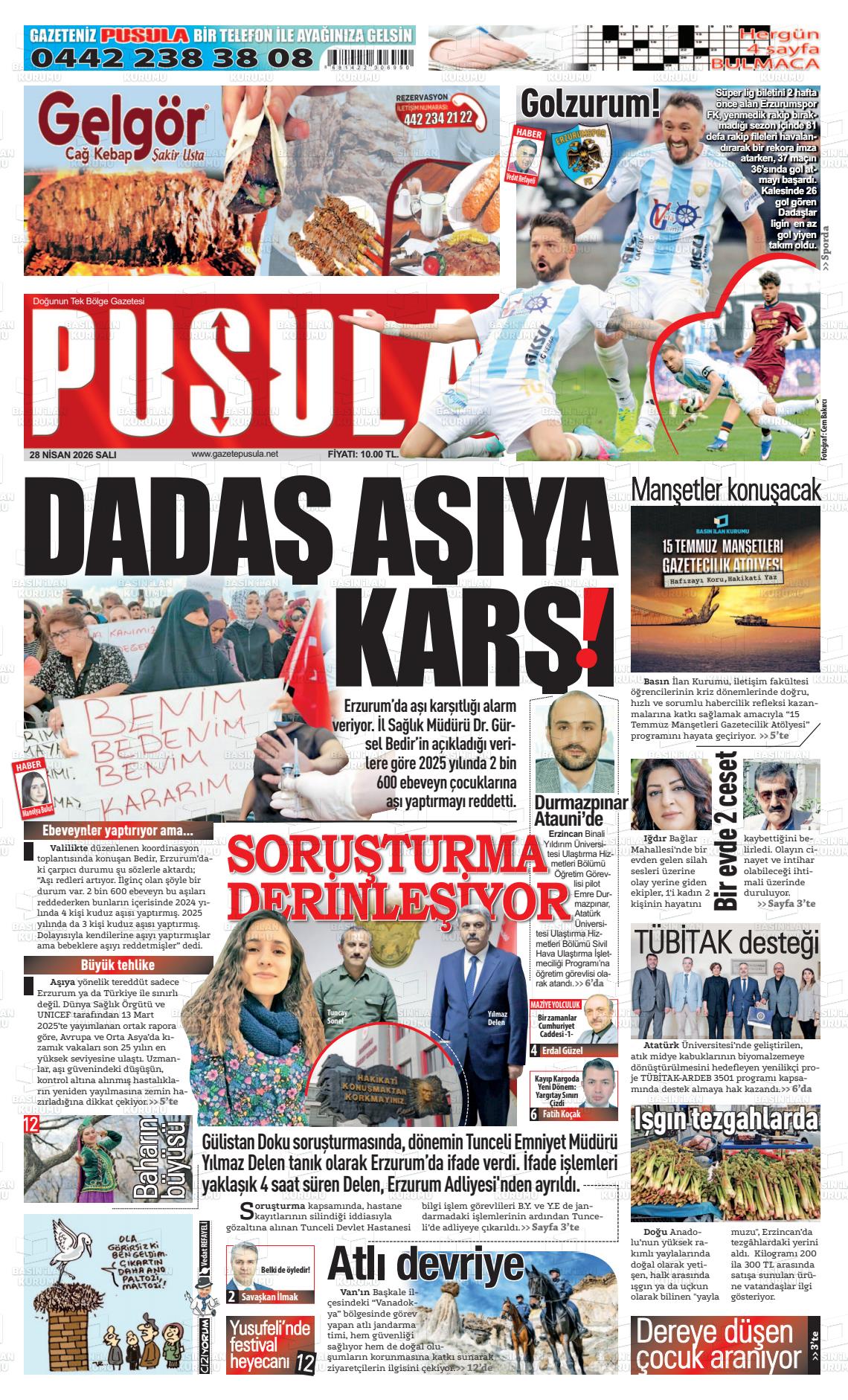 Zonguldak Pusula 28.04.2026