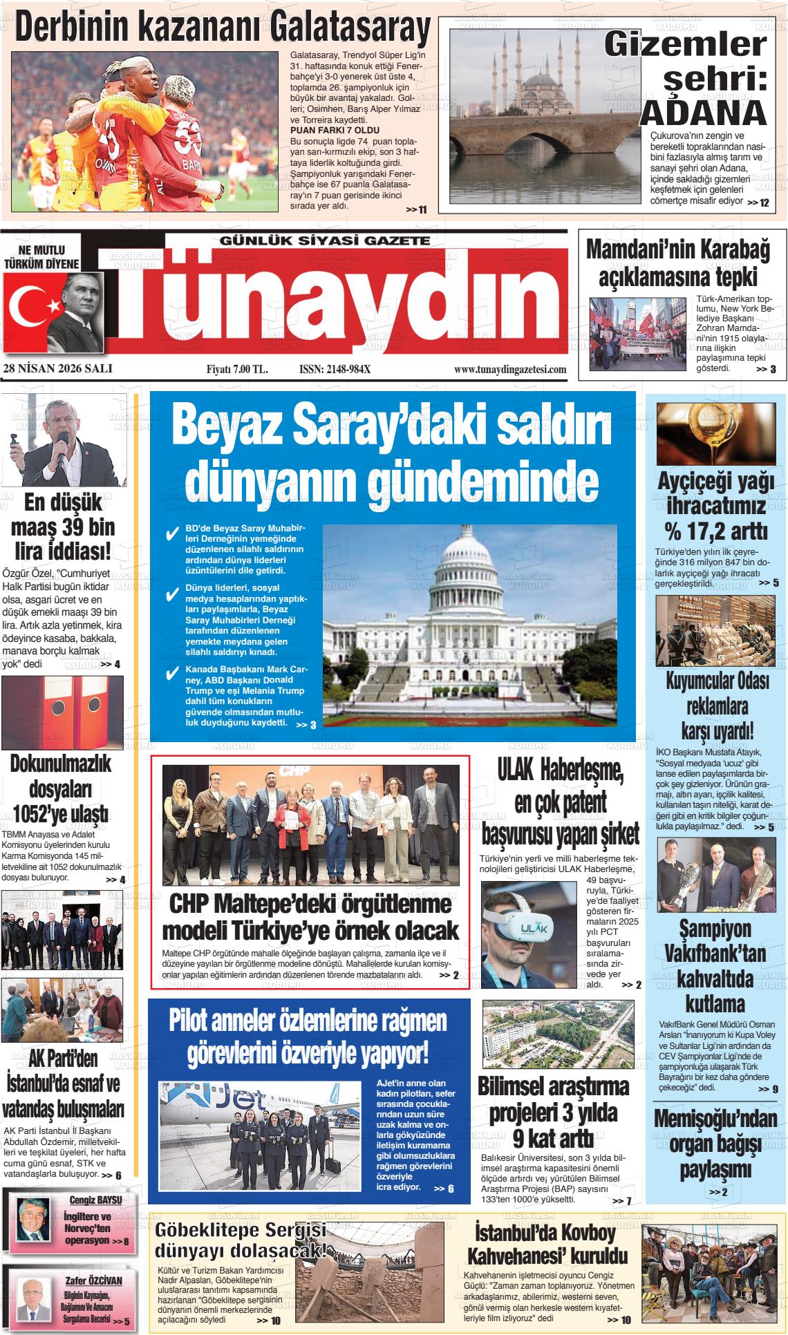 Istanbul Tunaydin 28.04.2026
