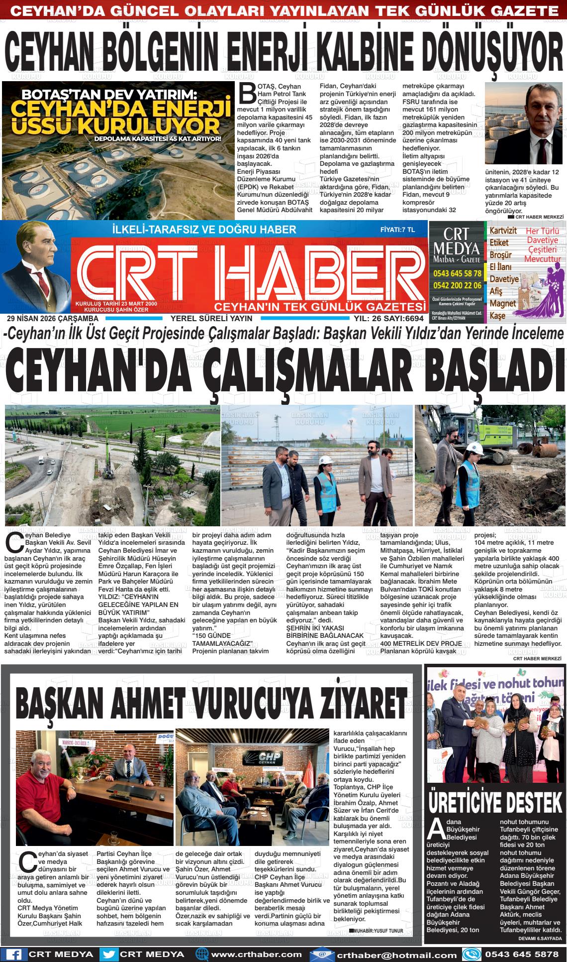Adana Crthaber 29.04.2026