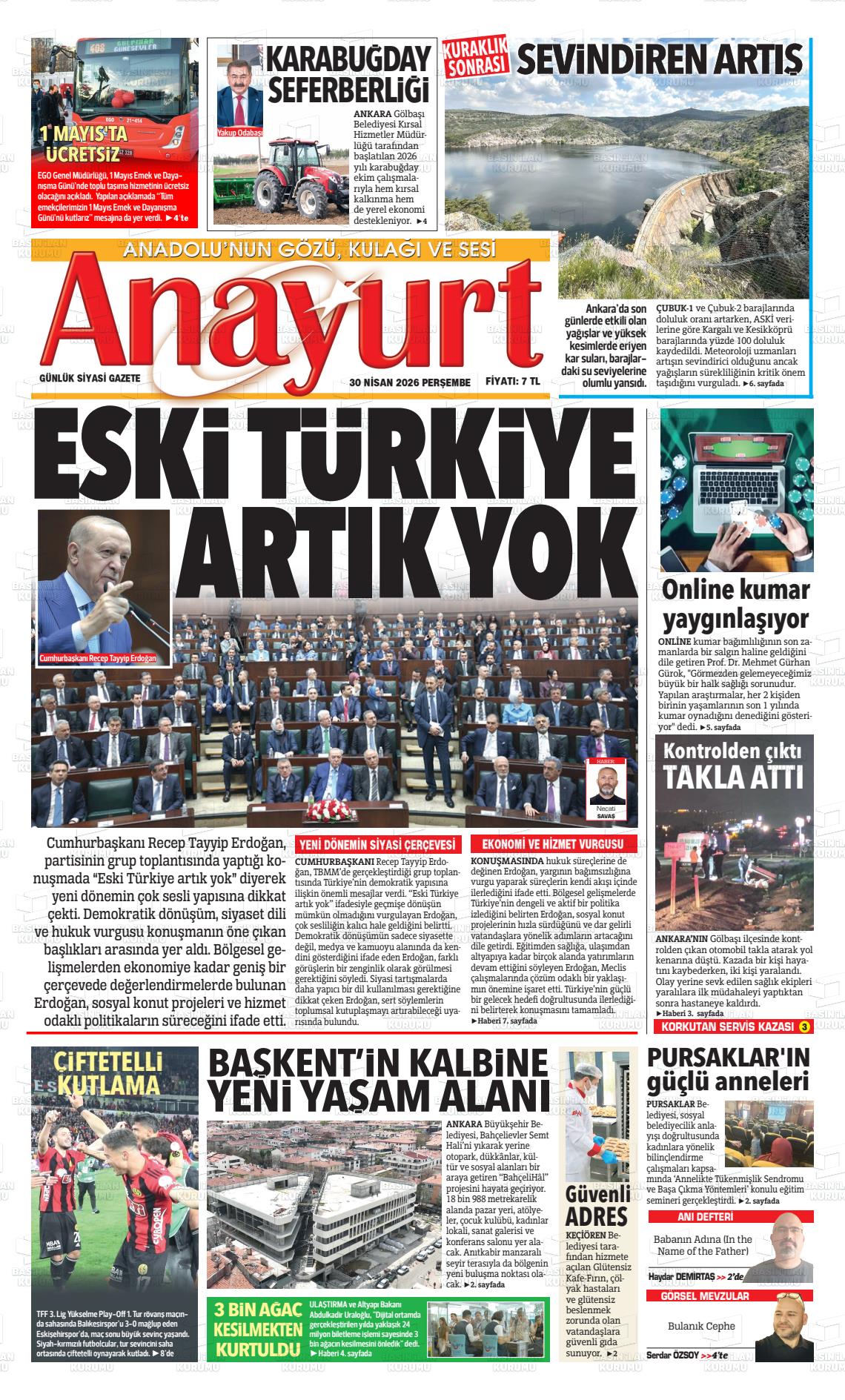 Ankara Anayurt 30.04.2026