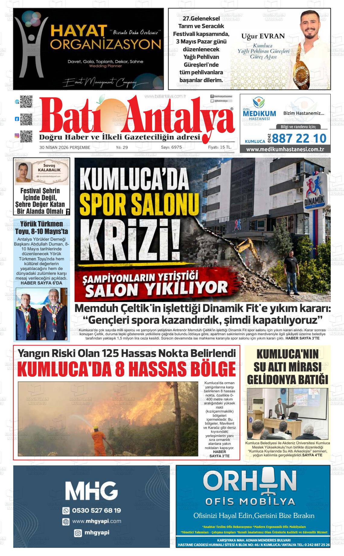 Antalya Bati 30.04.2026