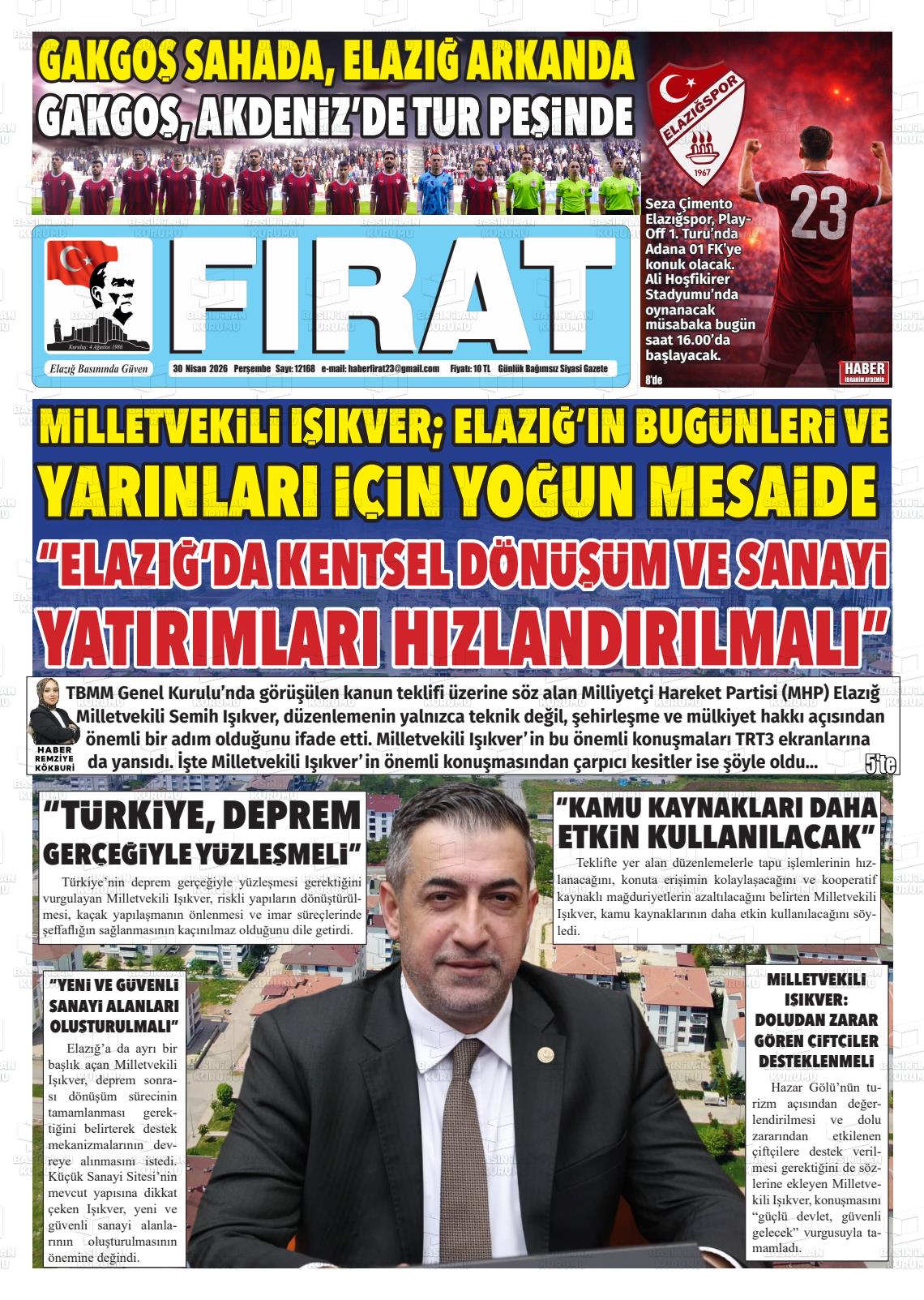 Elazig Firatgazetesi 30.04.2026