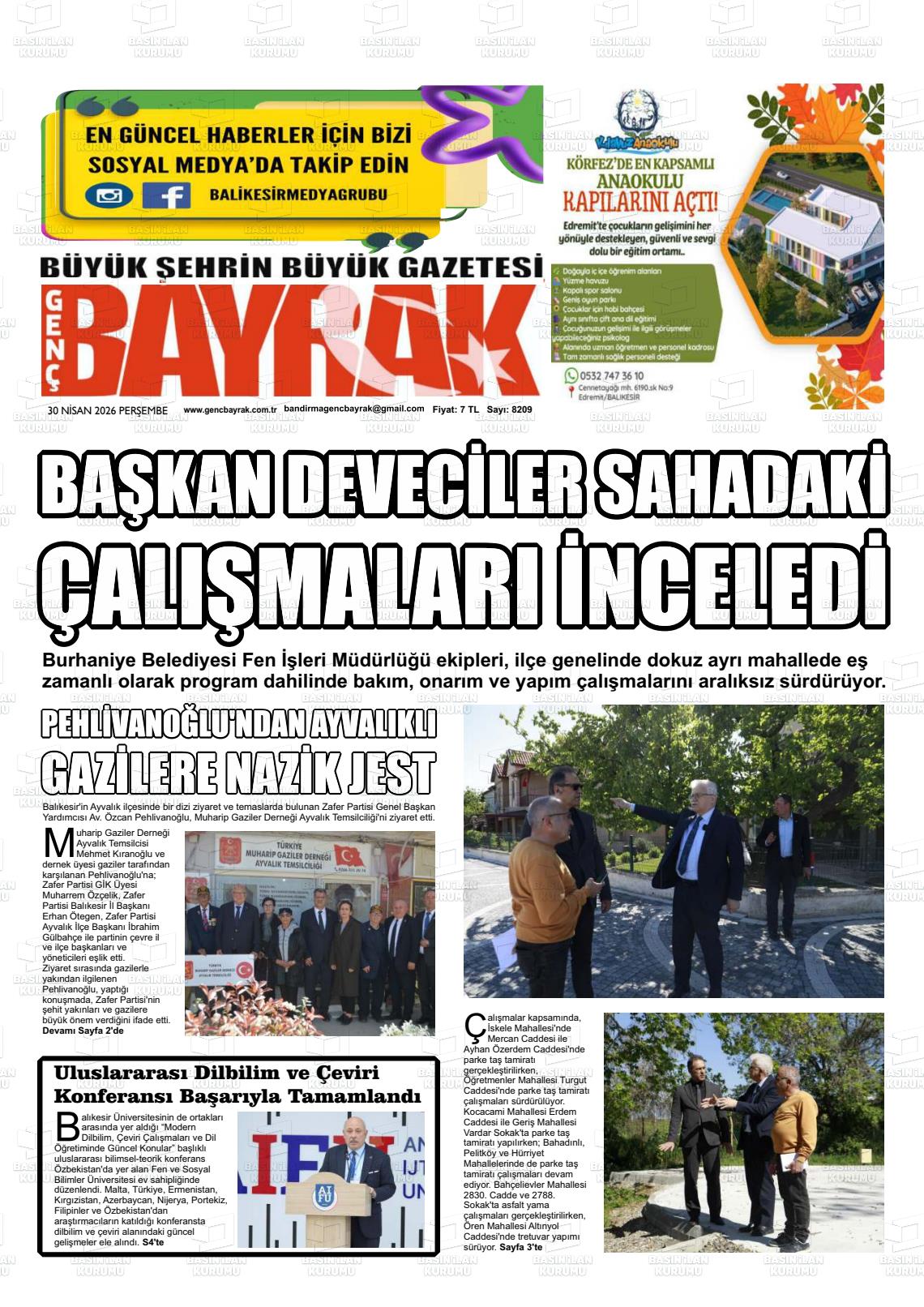 Balikesir Gencbayrak 30.04.2026