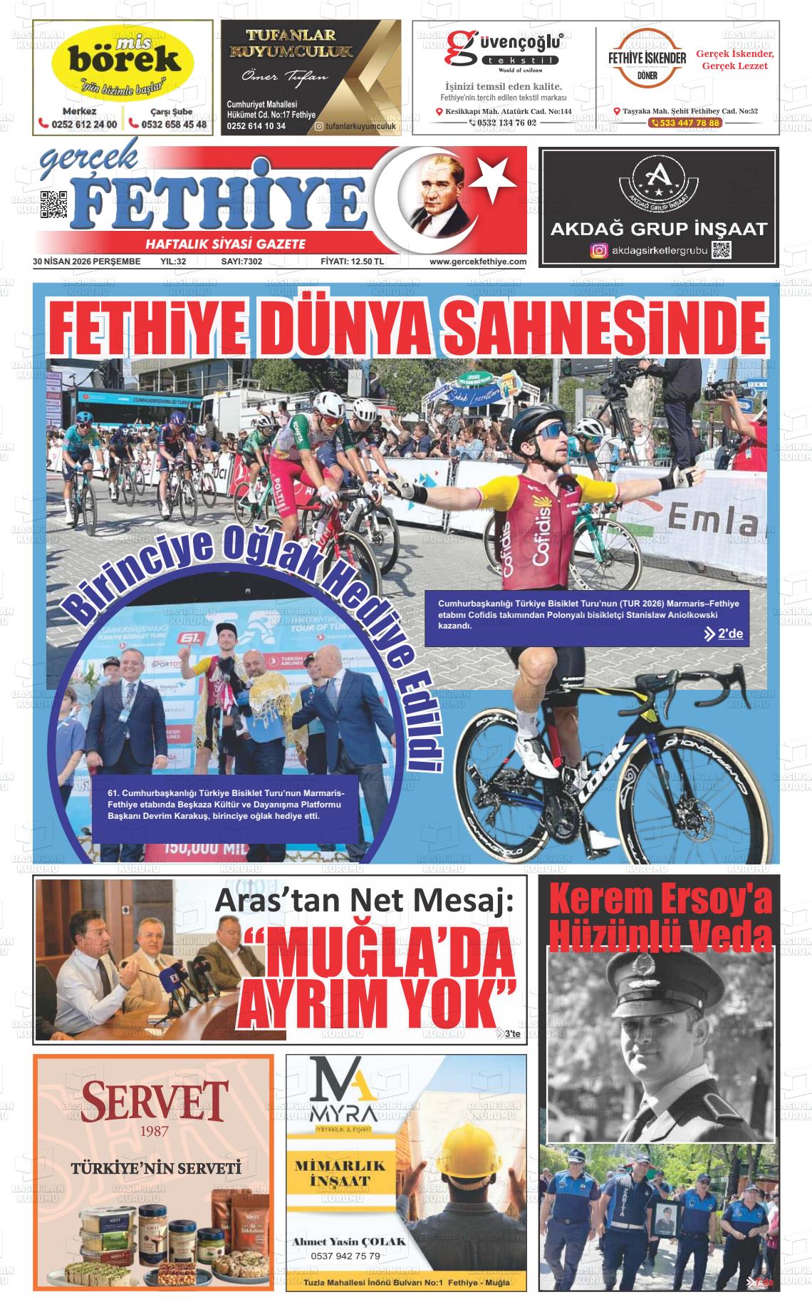 Mugla Gercekfethiye 30.04.2026