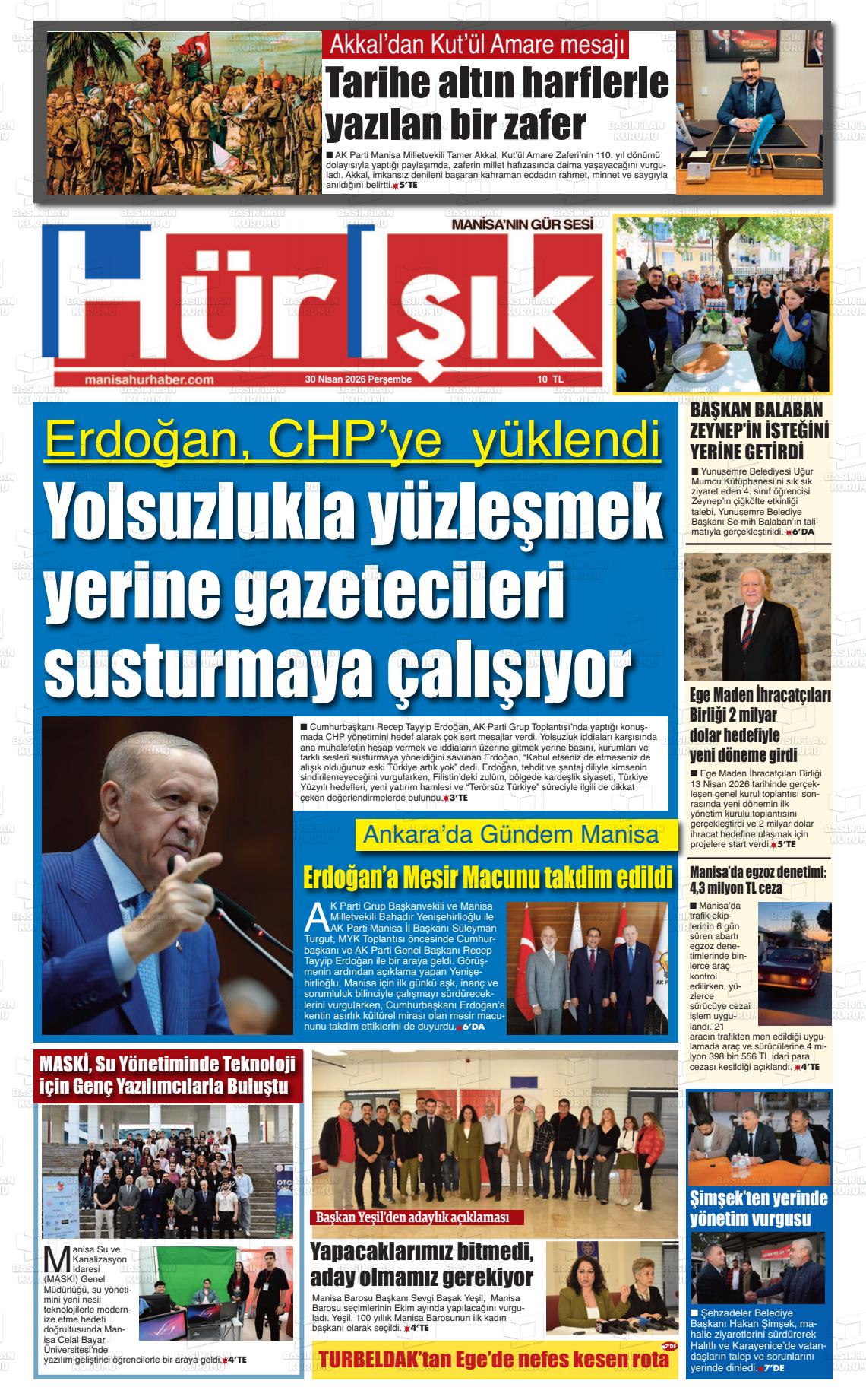 Manisa Hurisik 30.04.2026