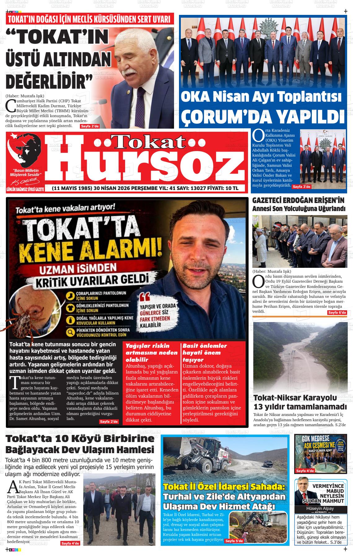 Tokat Hursoz 30.04.2026