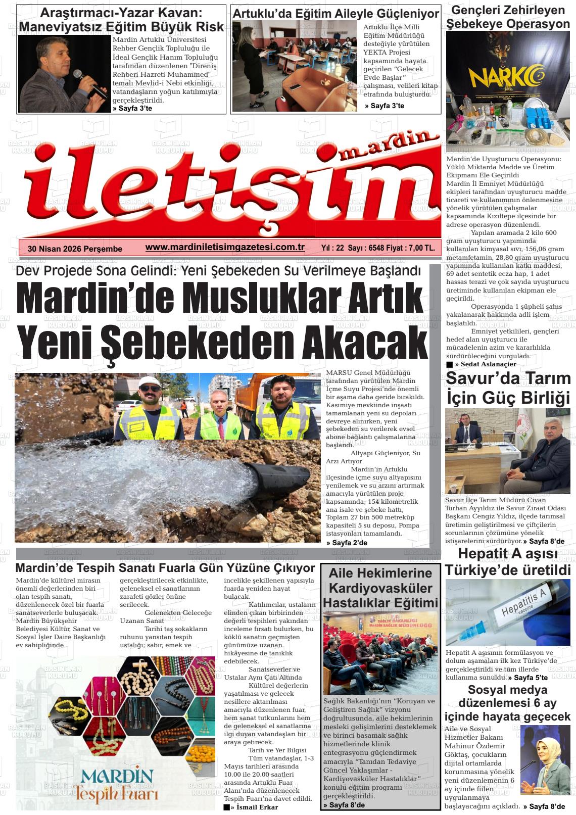 Mardin Iletisim 30.04.2026