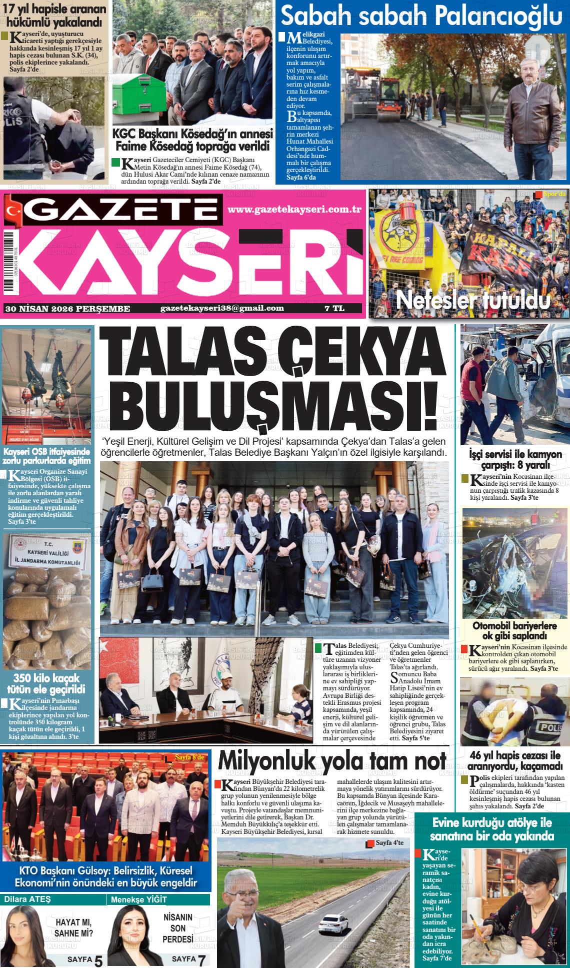 Kayseri Haber 38 30.04.2026