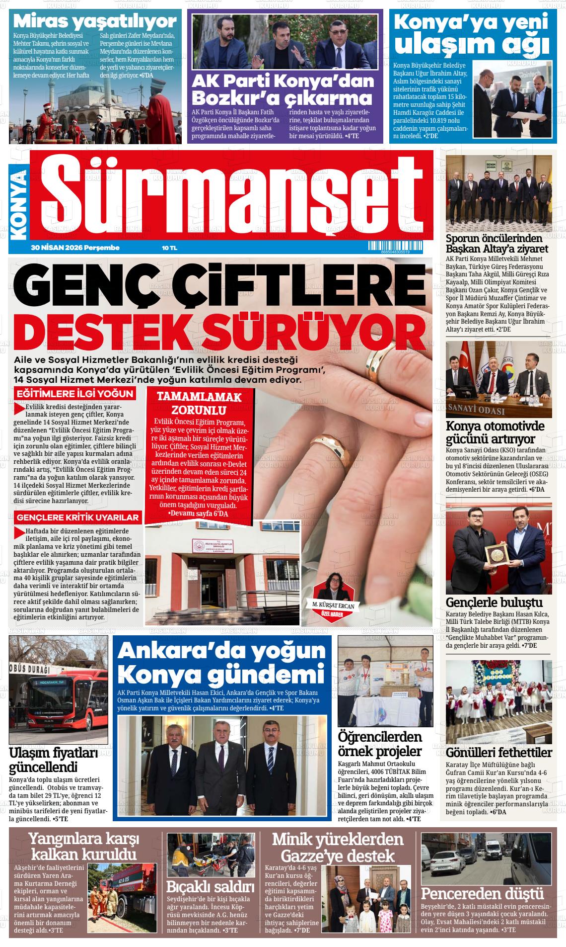 Konya Ninsesi 30.04.2026