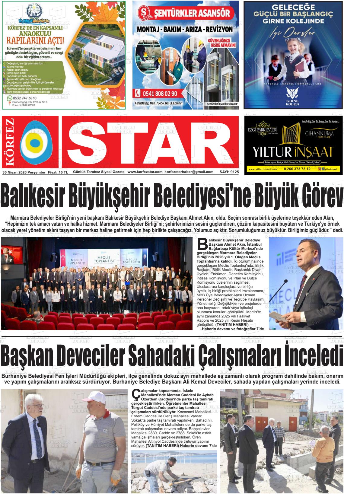 Balikesir Korfezstar 30.04.2026