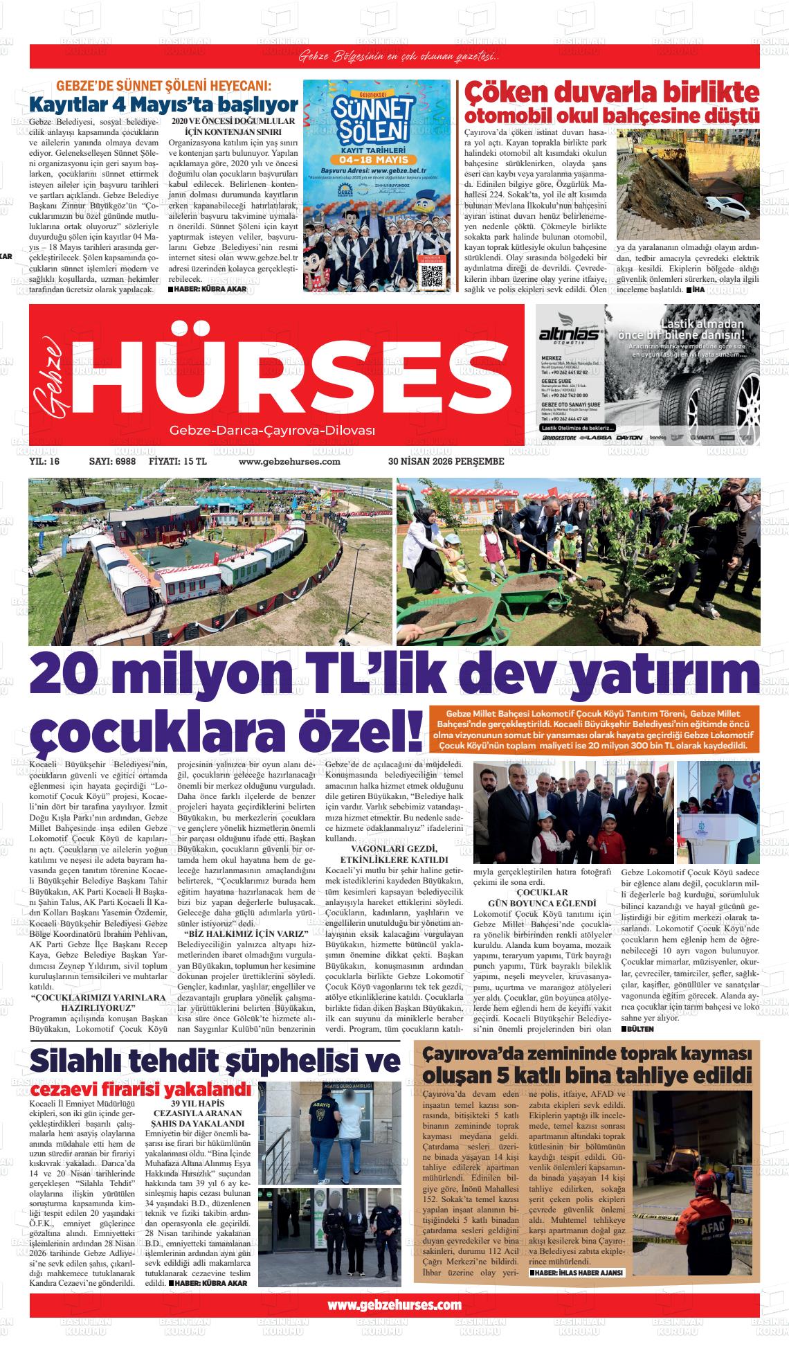 Kocaeli Marmaragebze 30.04.2026