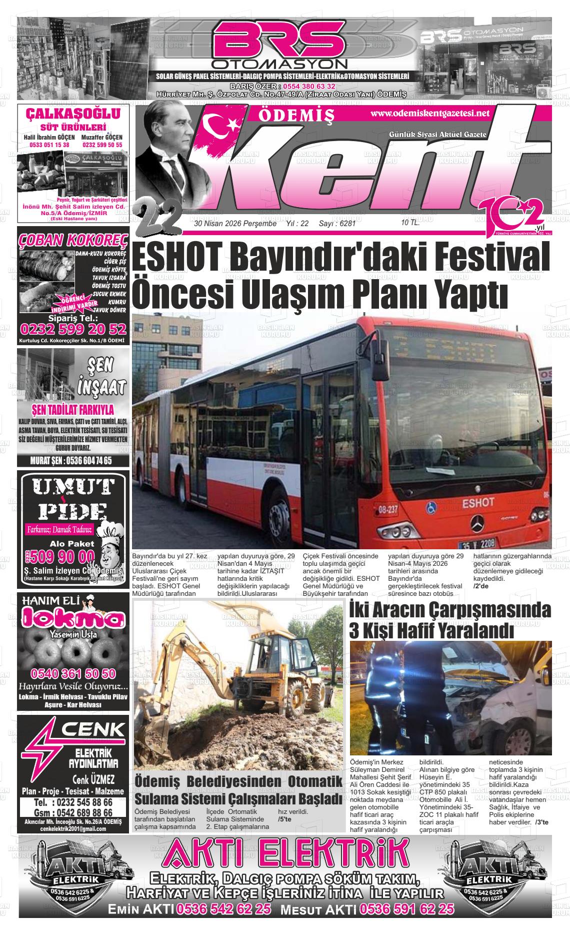 Izmir Odemiskent 30.04.2026