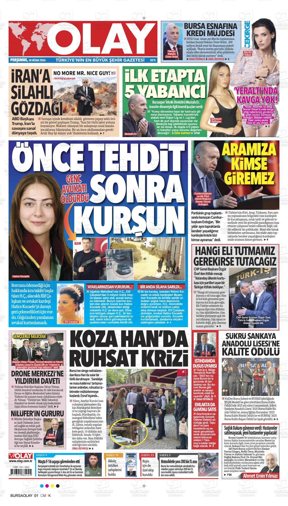 Hatay Olay 30.04.2026