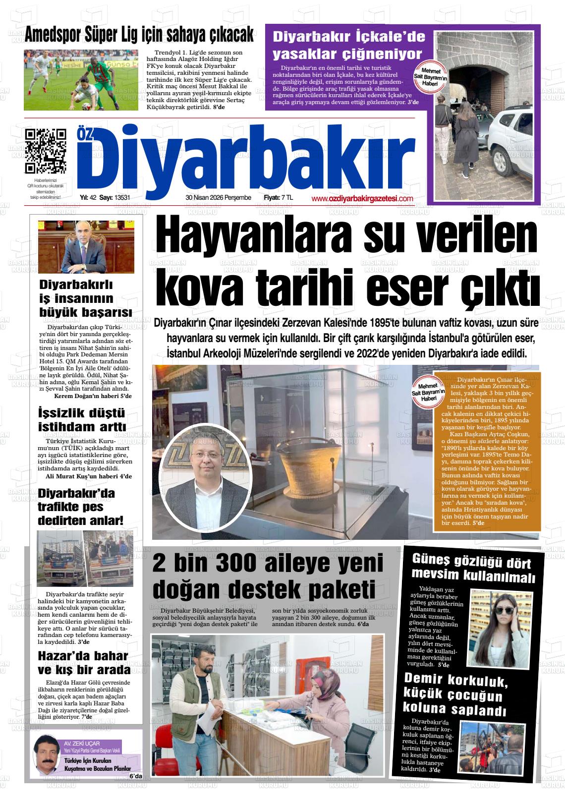 Diyarbakir Oz 30.04.2026