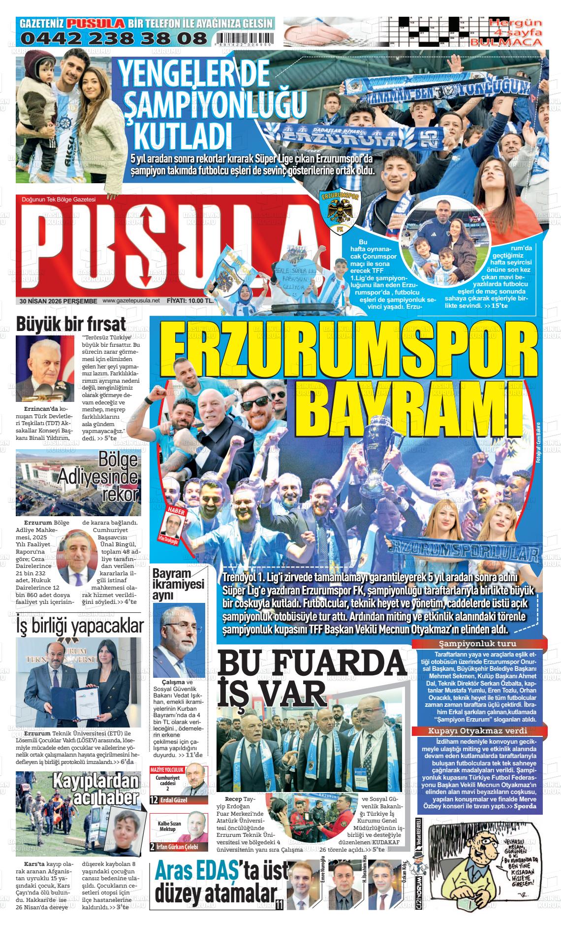 Zonguldak Pusula 30.04.2026