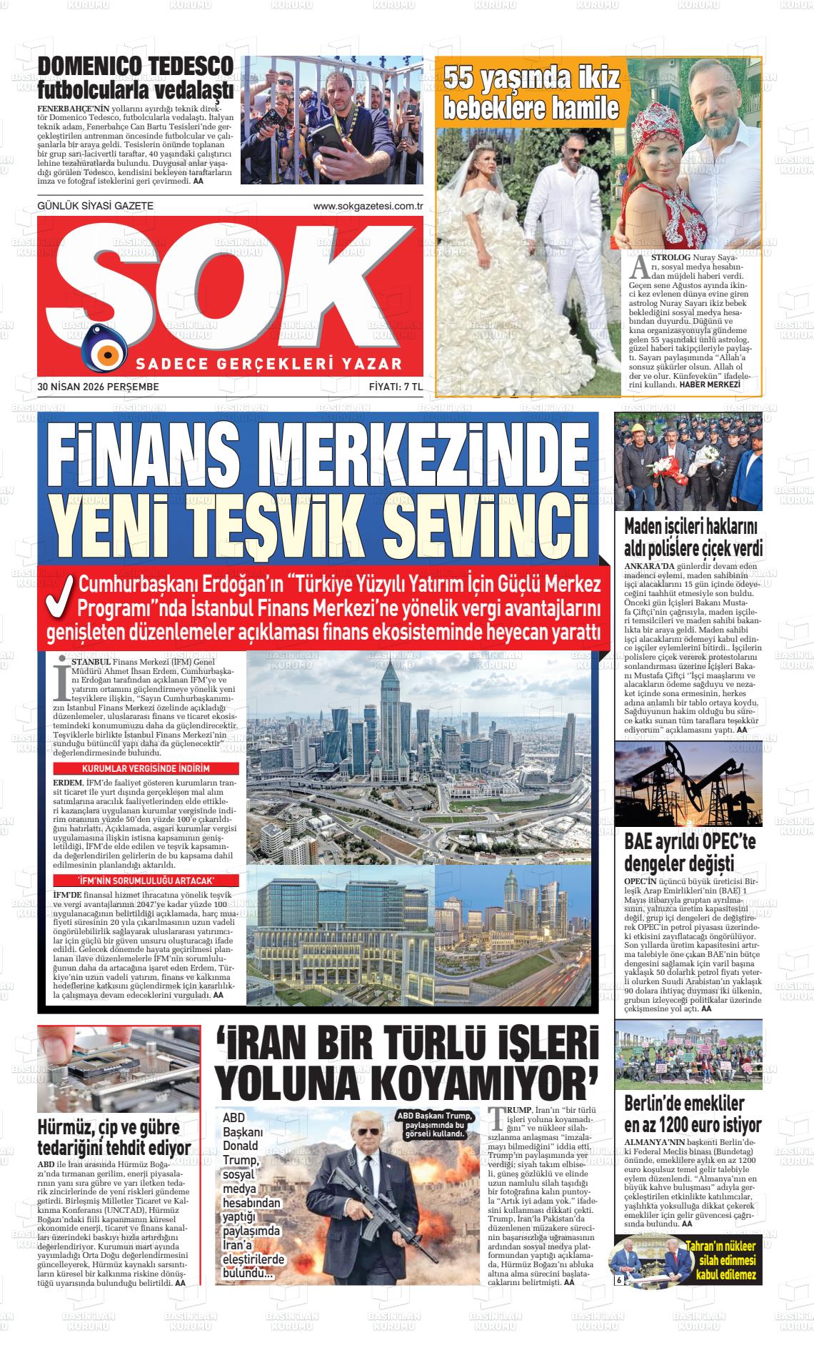 Istanbul Sok 30.04.2026