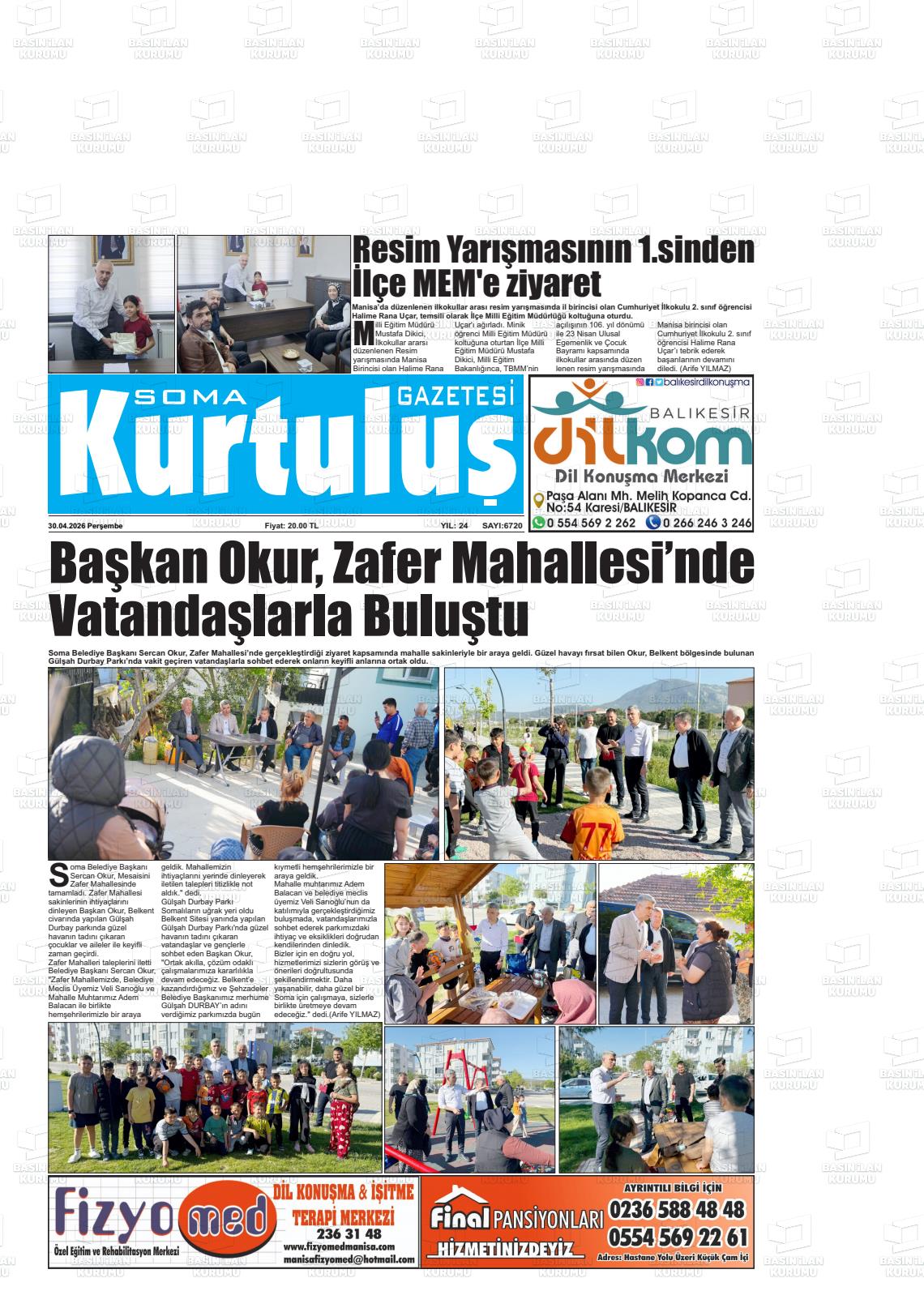 Manisa Somagundem 30.04.2026