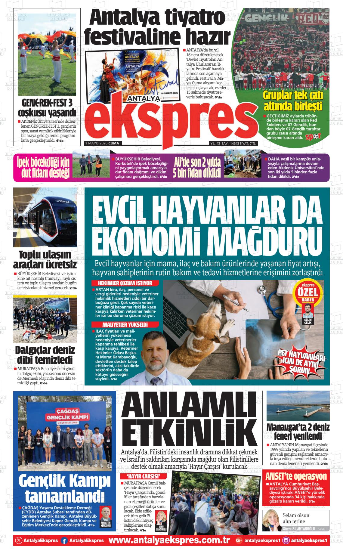 Antalya Ekspres 01.05.2026