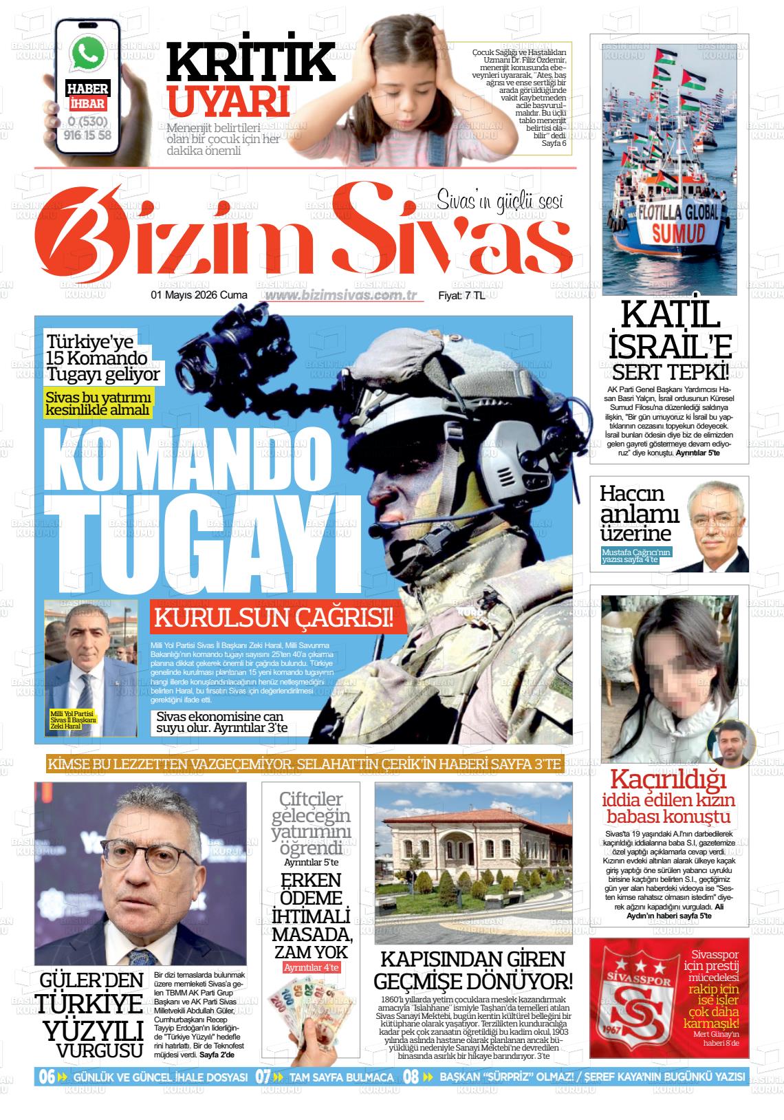 Sivas Bizim 01.05.2026