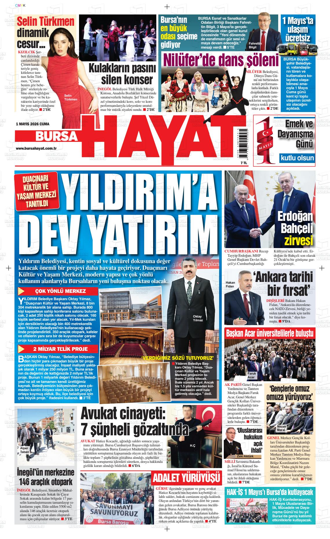Bursa Hayat 01.05.2026