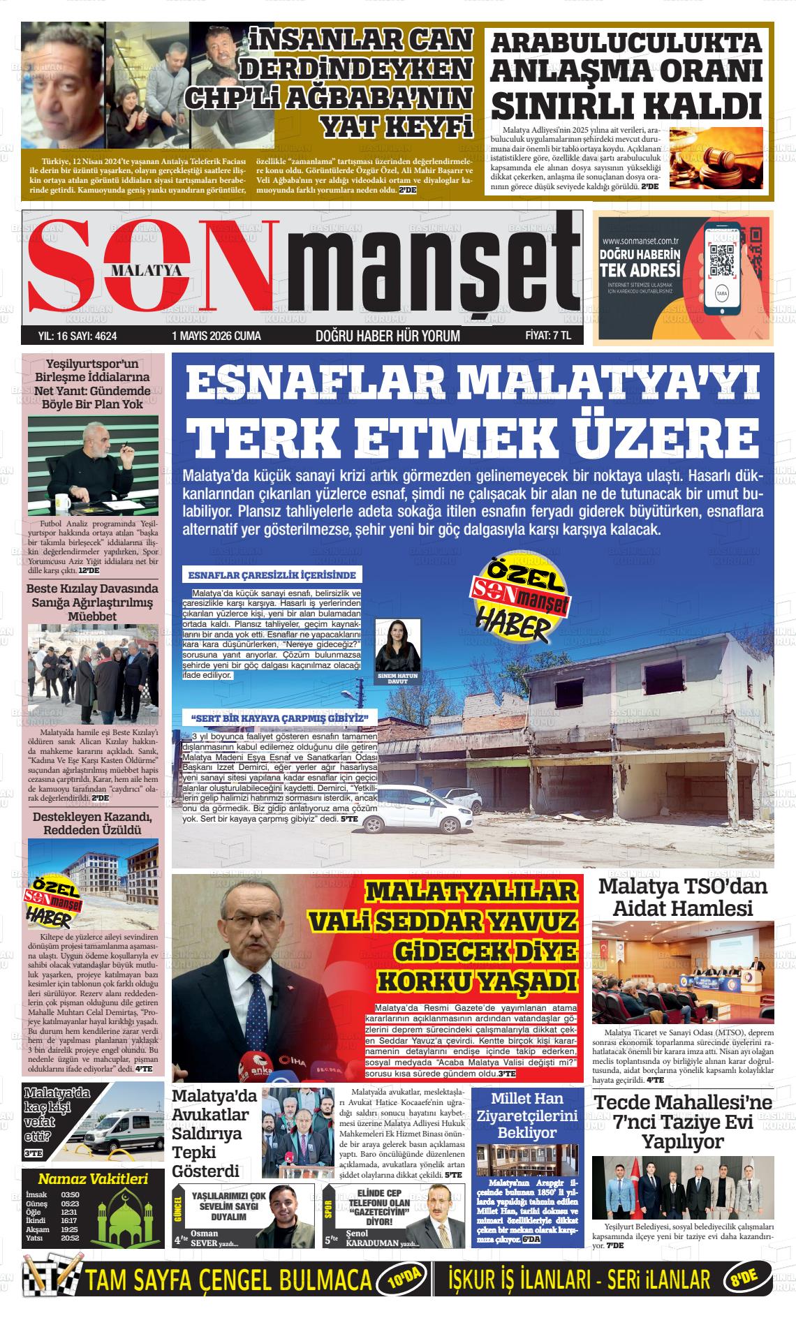 Malatya Busabah 01.05.2026