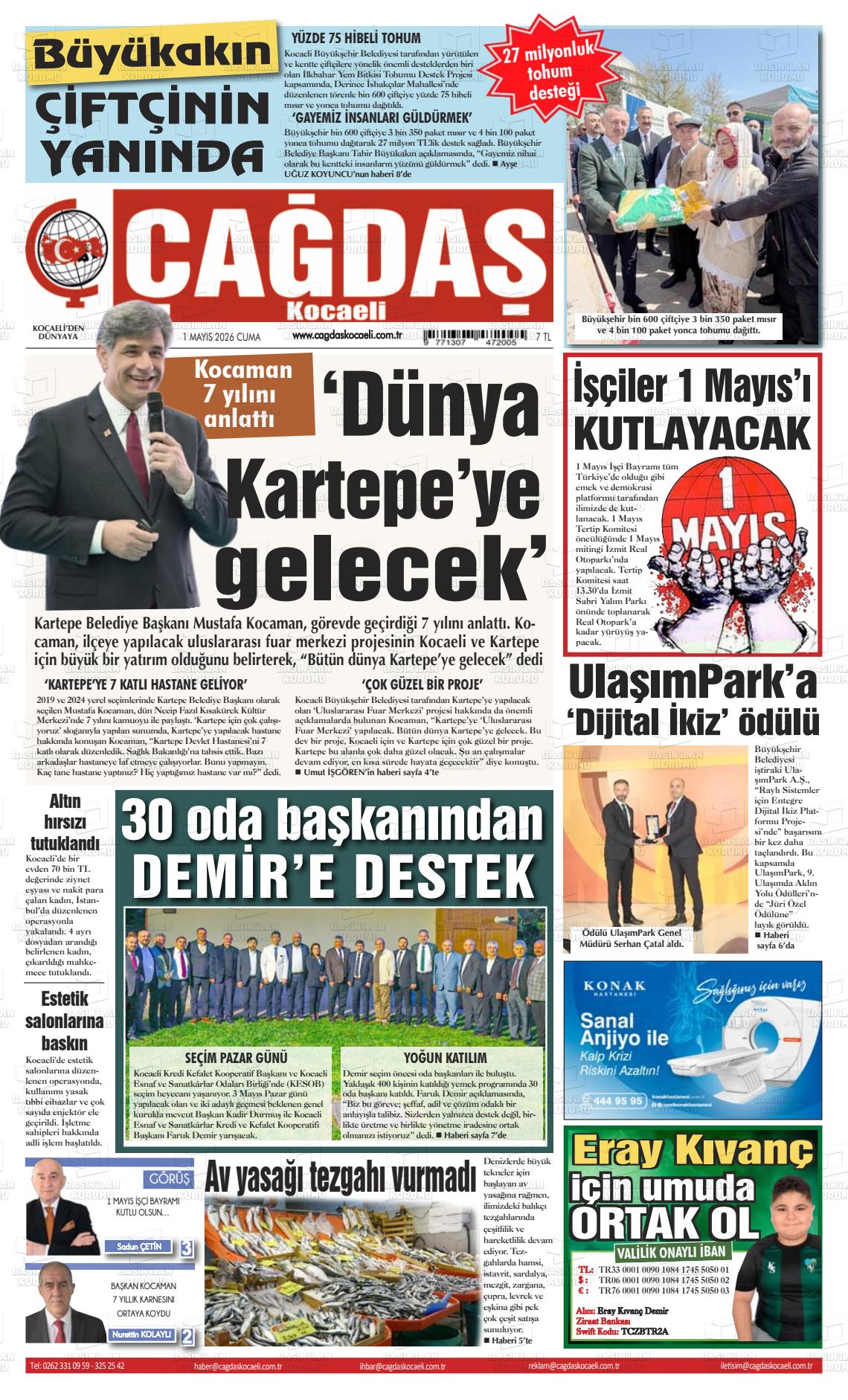 Kocaeli Cagdas 01.05.2026