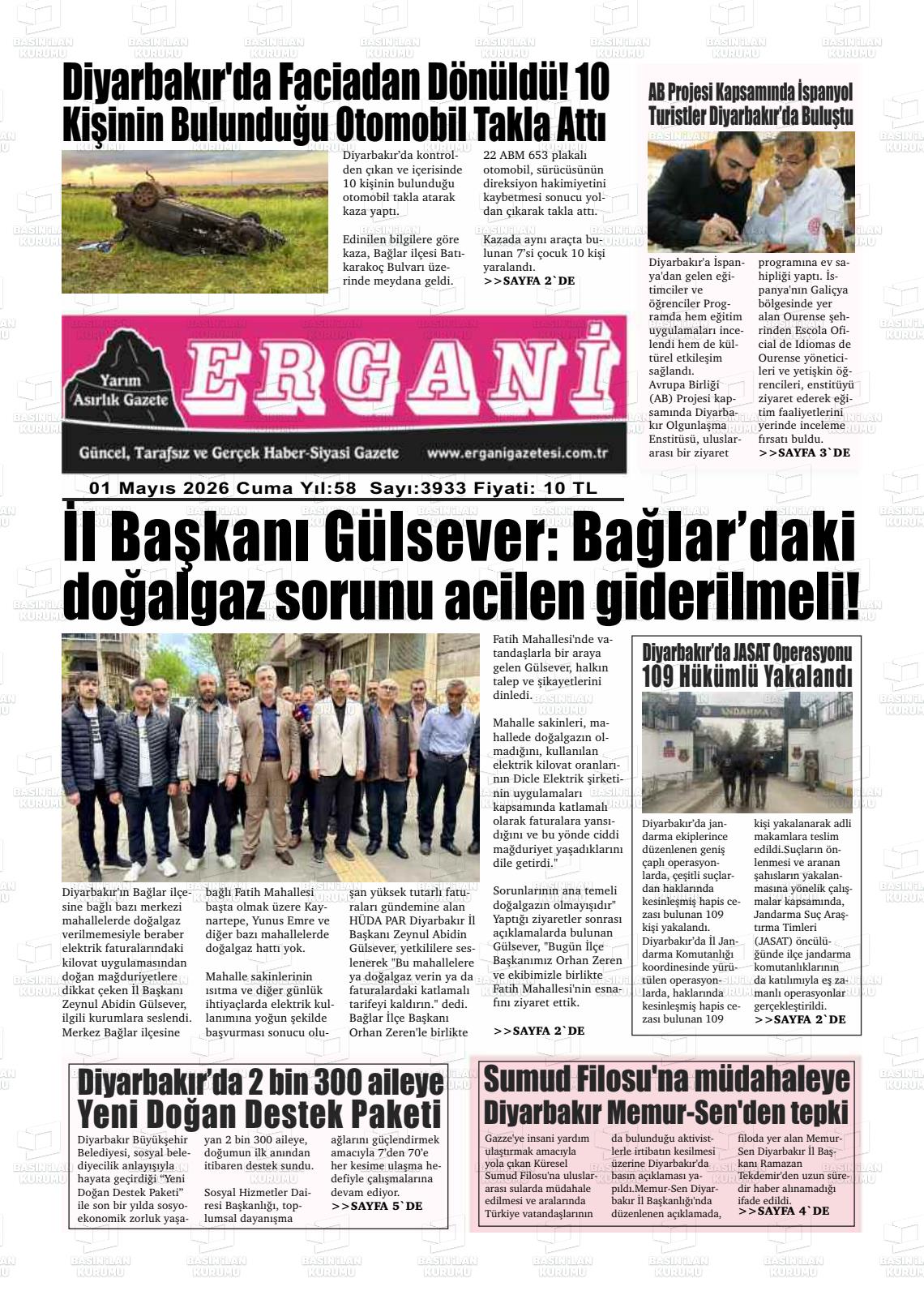 Diyarbakir Ergani 01.05.2026