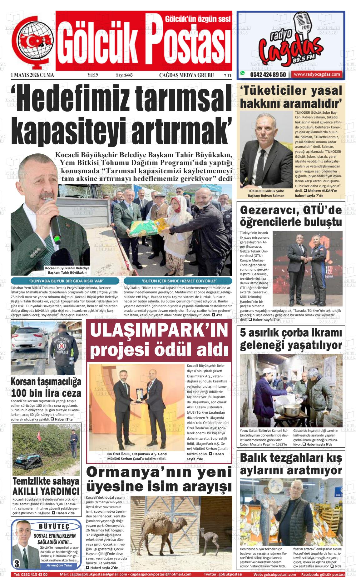 Kocaeli Golcukpostasi 01.05.2026