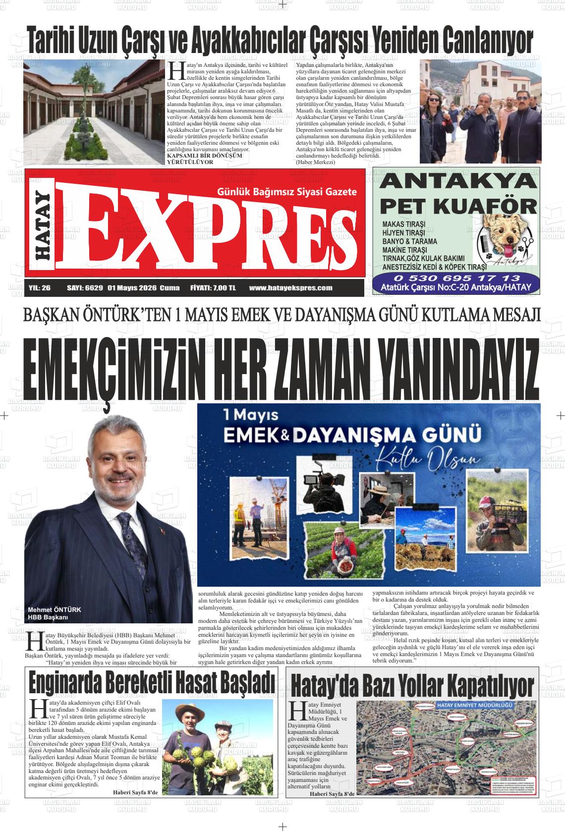Hatay Expres 01.05.2026