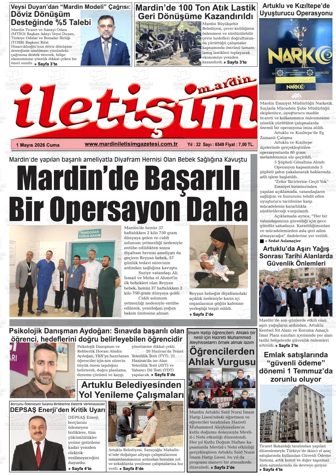 Mardin Iletisim 01.05.2026