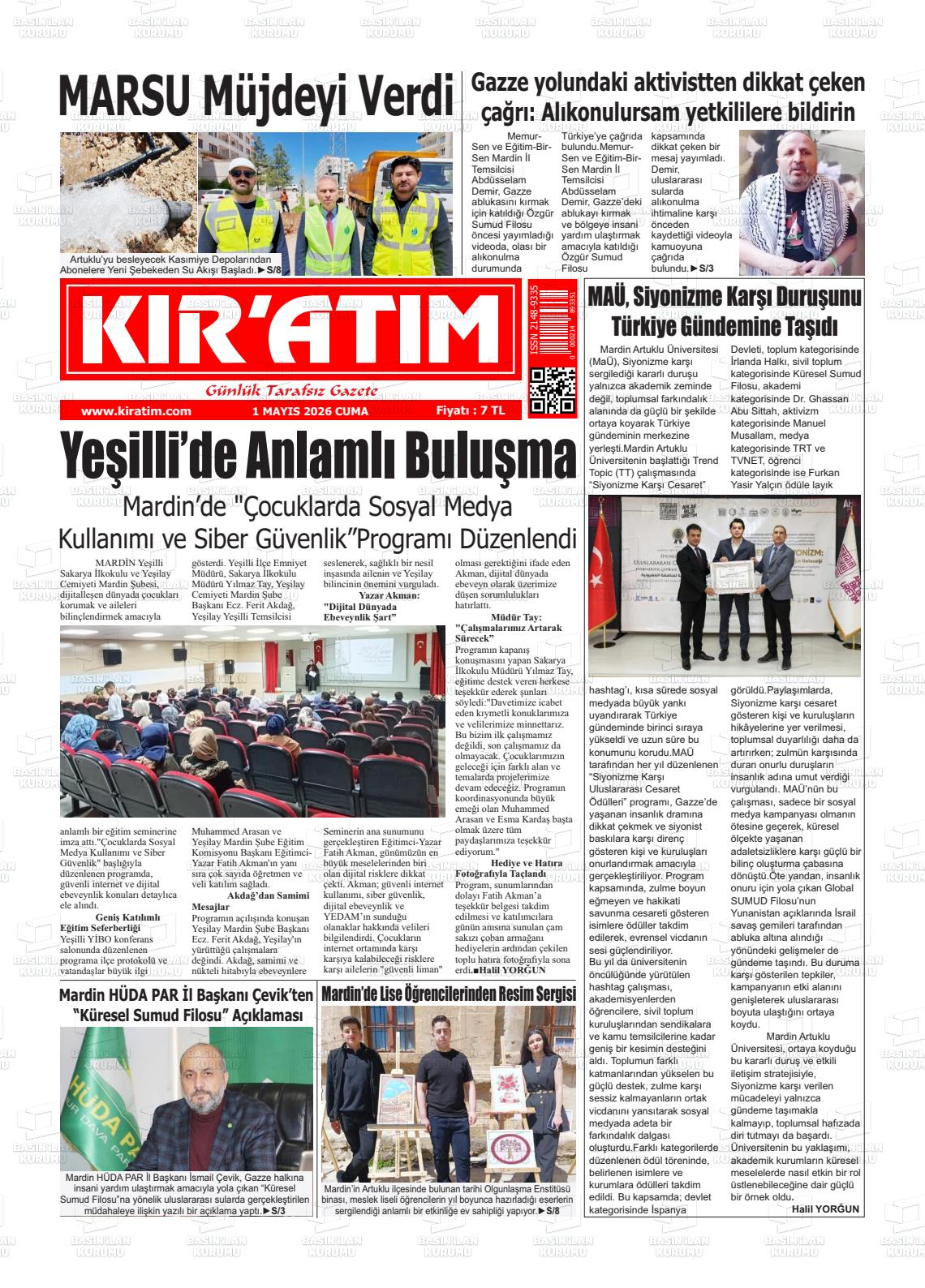 Mardin Kiratim 01.05.2026
