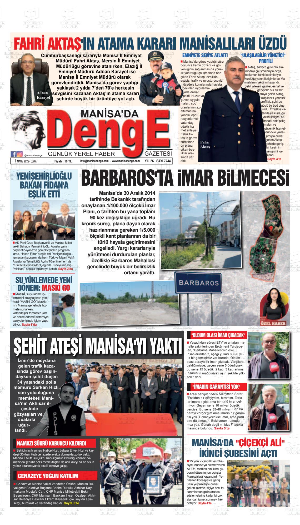 Manisa Dadenge 01.05.2026