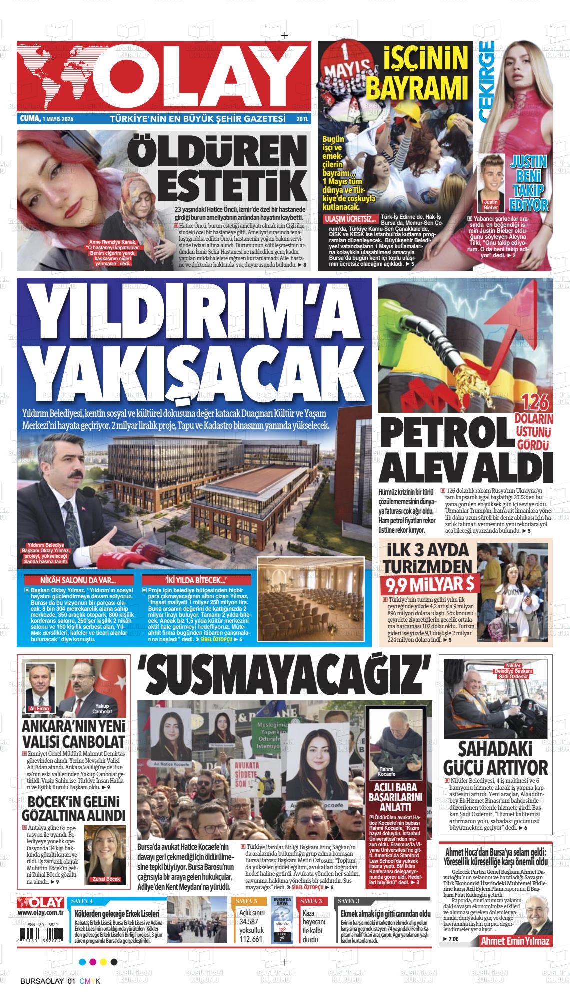 Hatay Olay 01.05.2026