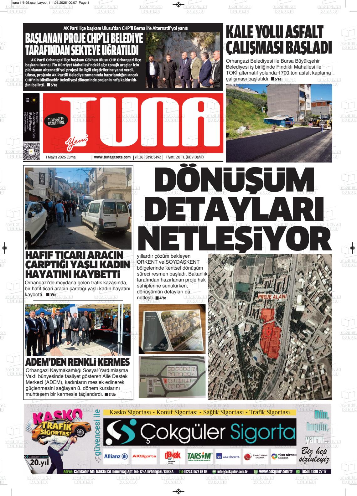Izmir Yenigun 01.05.2026